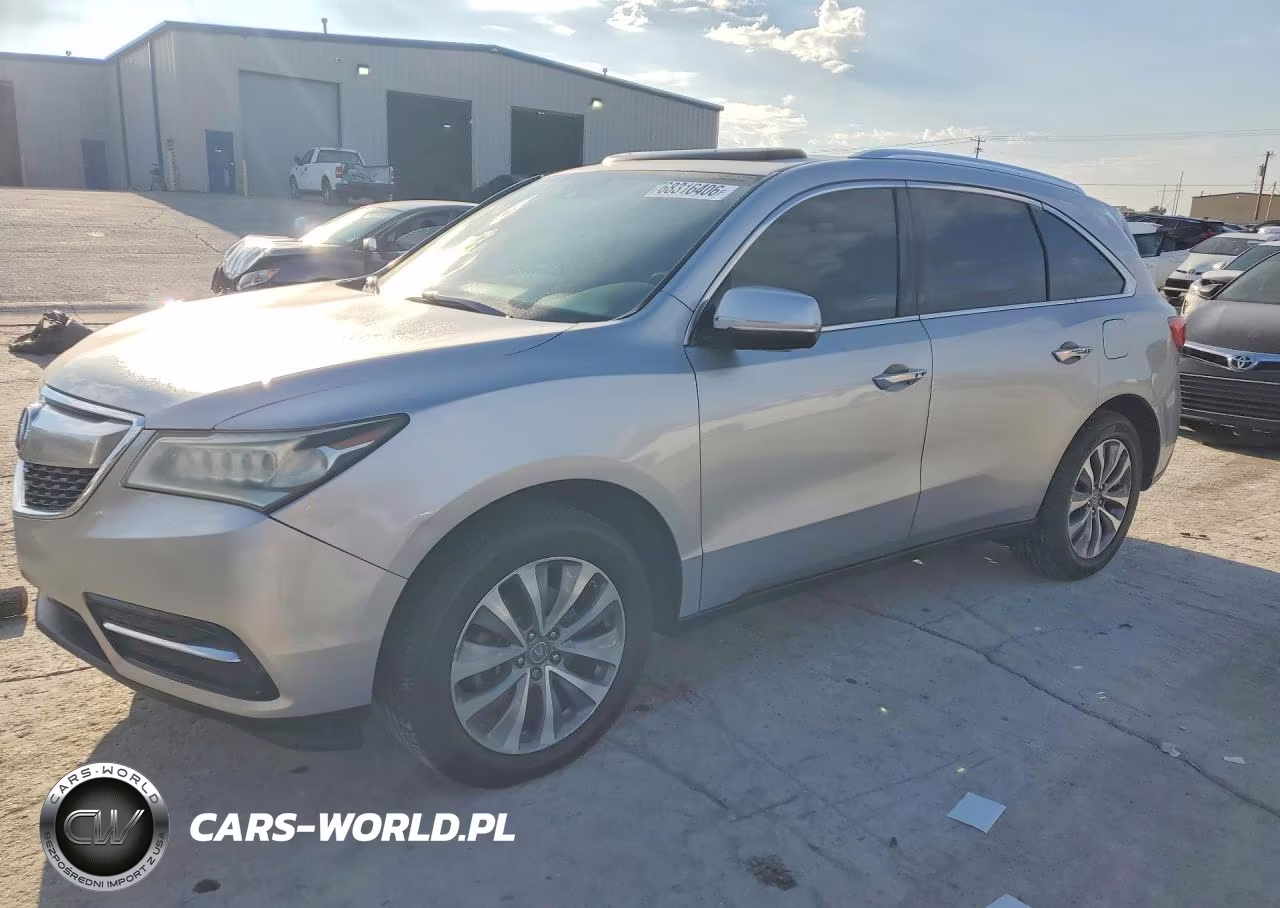 2014 Acura Mdx Technology VIN:5FRYD4H41EB048880 - 1