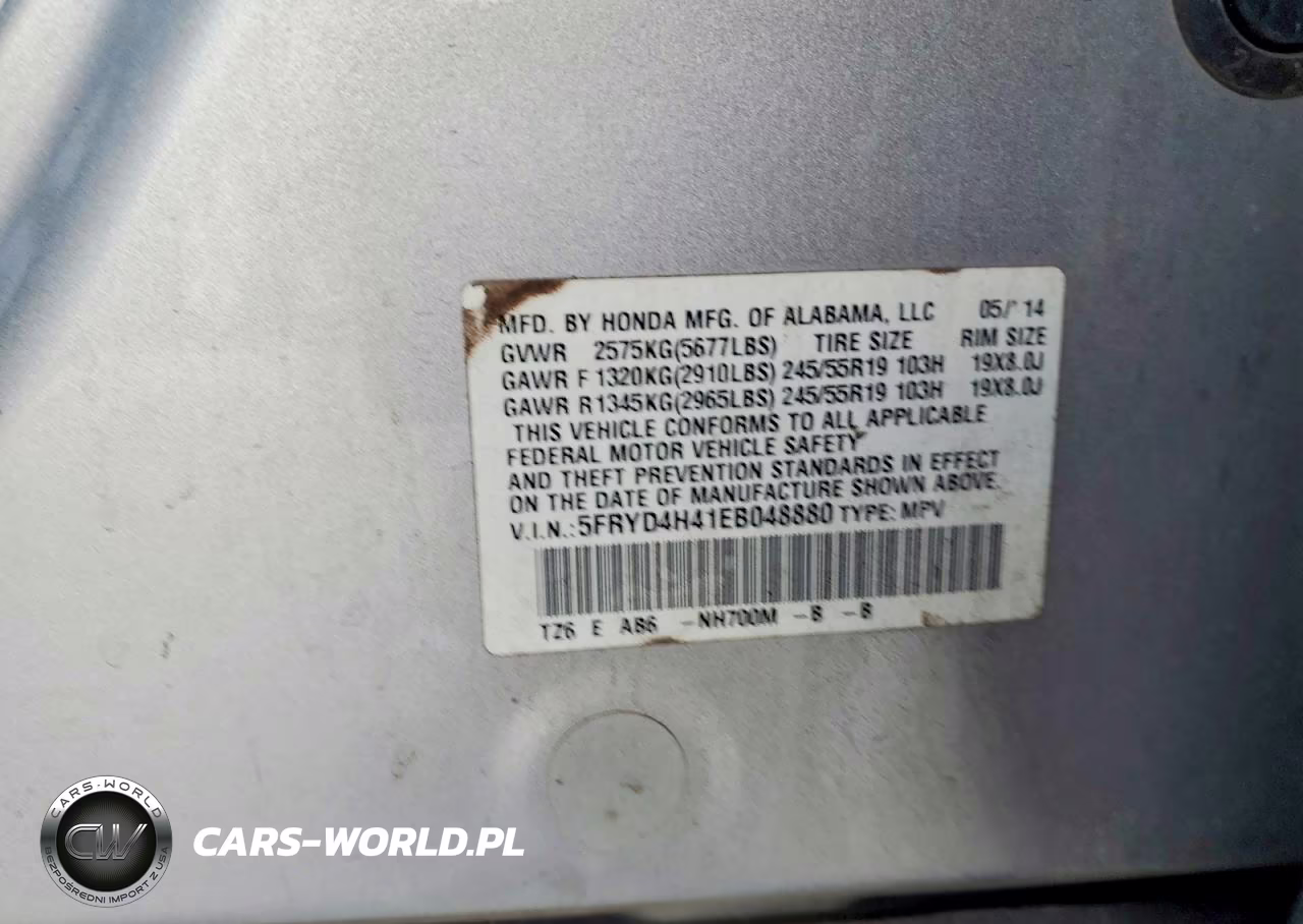 2014 Acura Mdx Technology VIN:5FRYD4H41EB048880 - 13