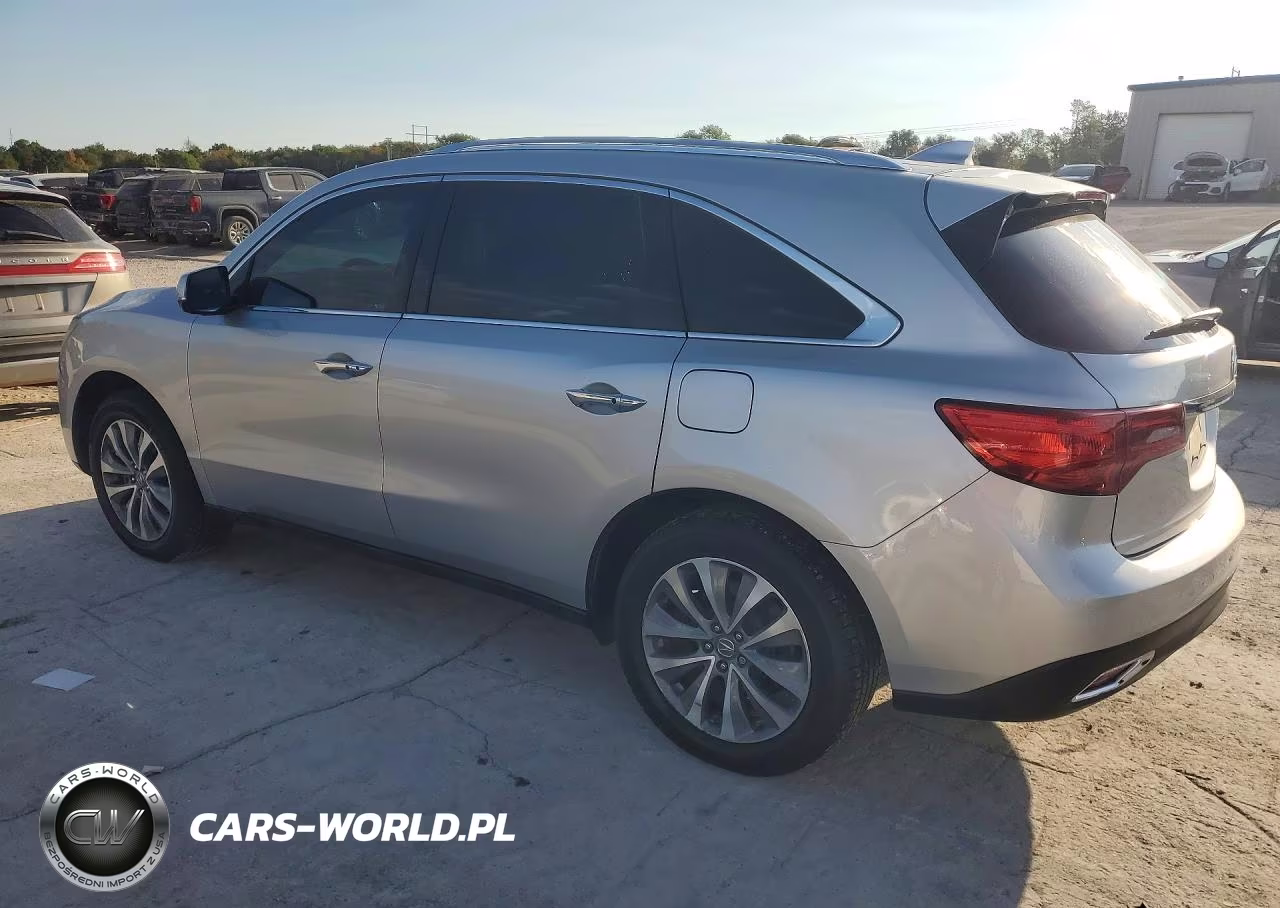 2014 Acura Mdx Technology VIN:5FRYD4H41EB048880 - 2