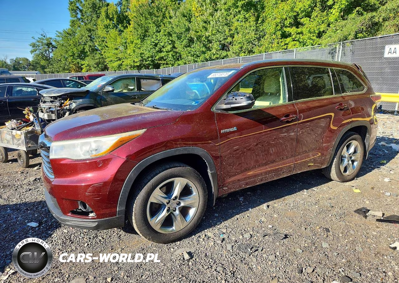 2014 Toyota Highlander Hybrid Limited Platinum
