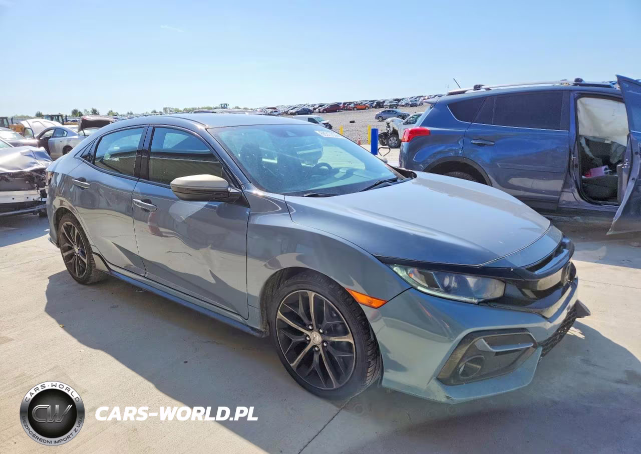 2020 Honda Civic Sport VIN:SHHFK7H45LU411144 - 4
