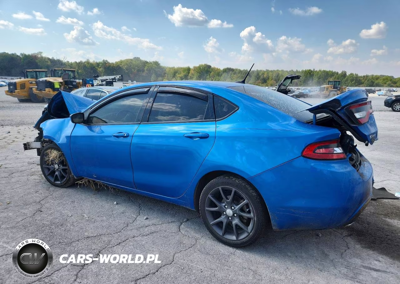 2016 Dodge Dart Sxt VIN:1C3CDFBBXGD607341 - 2
