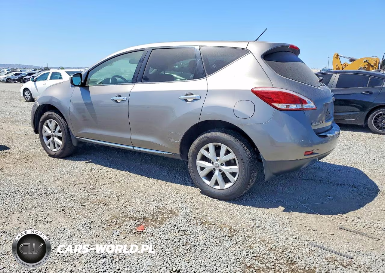 2012 Nissan Murano S VIN:JN8AZ1MW5CW210419 - 2