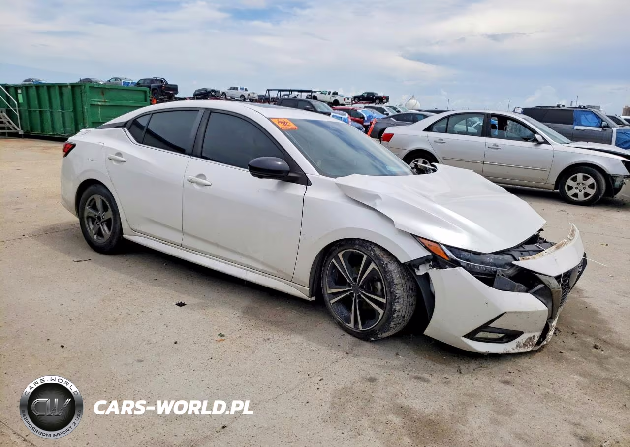 2021 Nissan Sentra Sr VIN:3N1AB8DV4MY308659 - 4