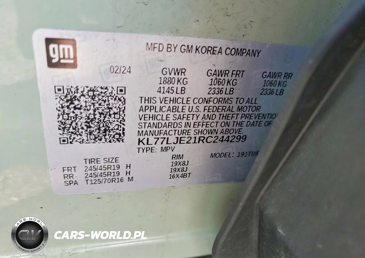 2024 Chevrolet Trax 2Rs VIN:KL77LJE21RC244299 - 13
