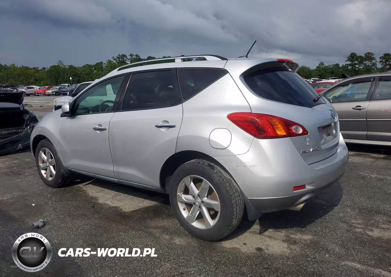 2009 Nissan Murano S VIN:JN8AZ18U99W104542 - 2