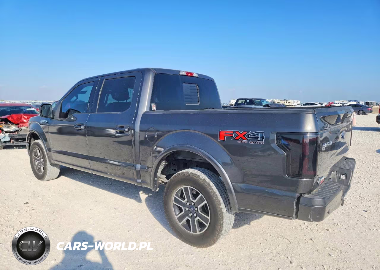 2017 Ford F150 Supercrew VIN:1FTEW1EF4HKD87255 - 2