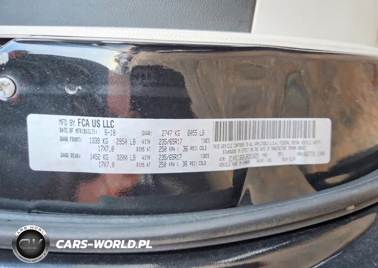2018 Chrysler Pacifica VIN:2C4RC1BG9JR351625 - 13