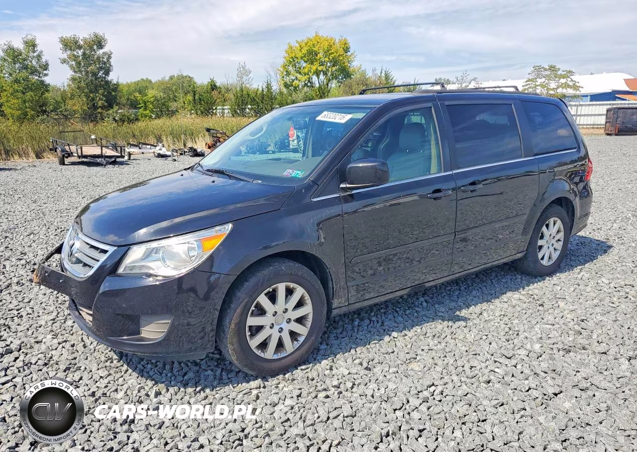 2012 Volkswagen Routan Se VIN:2C4RVABGXCR193843 - 1