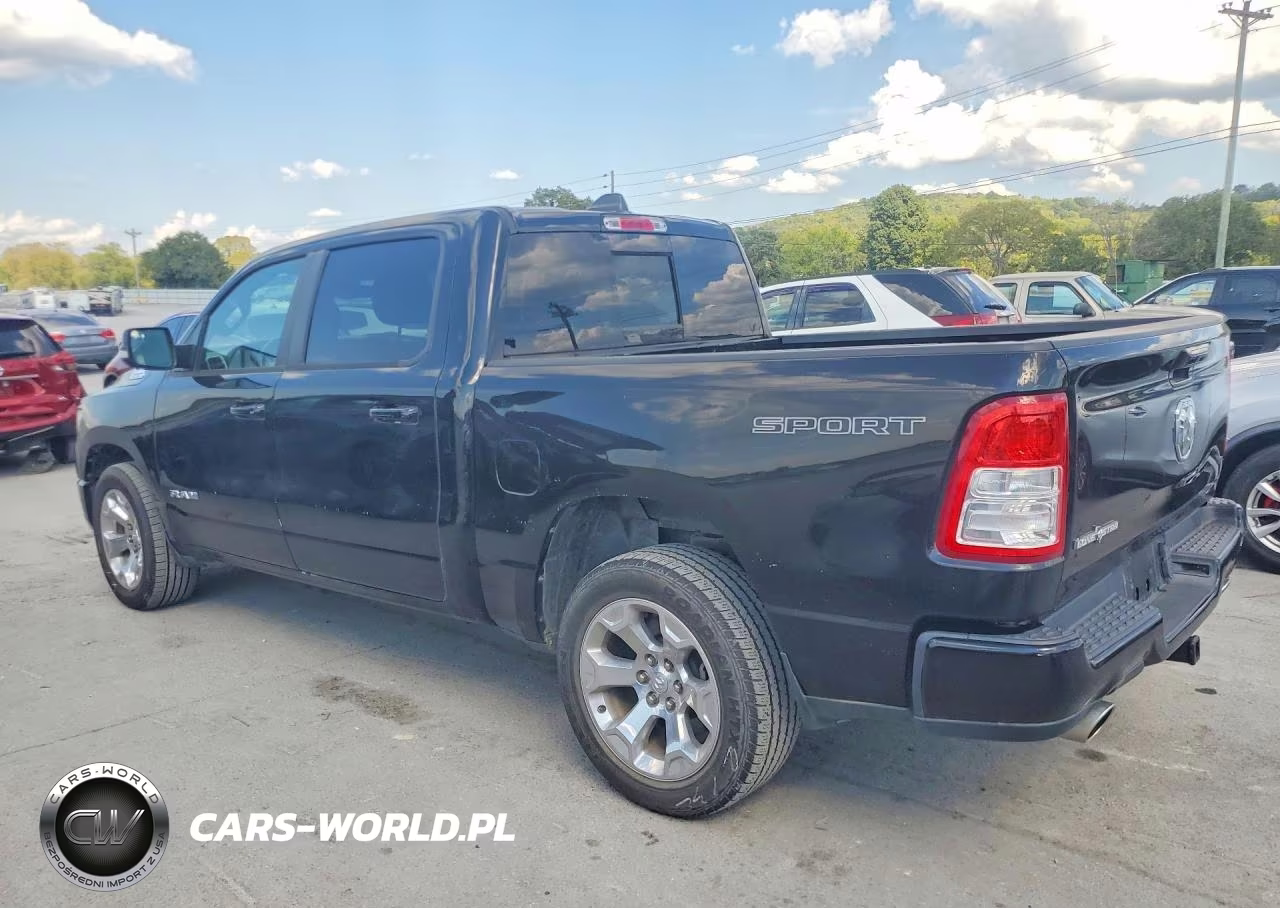 2021 Ram 1500 Big Horn-Lone Star VIN:1C6RREFT0MN609973 - 2