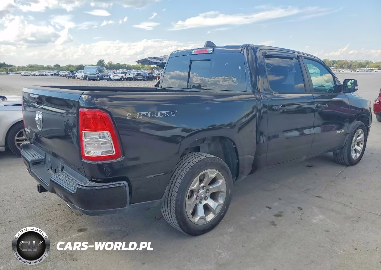 2021 Ram 1500 Big Horn-Lone Star VIN:1C6RREFT0MN609973 - 3