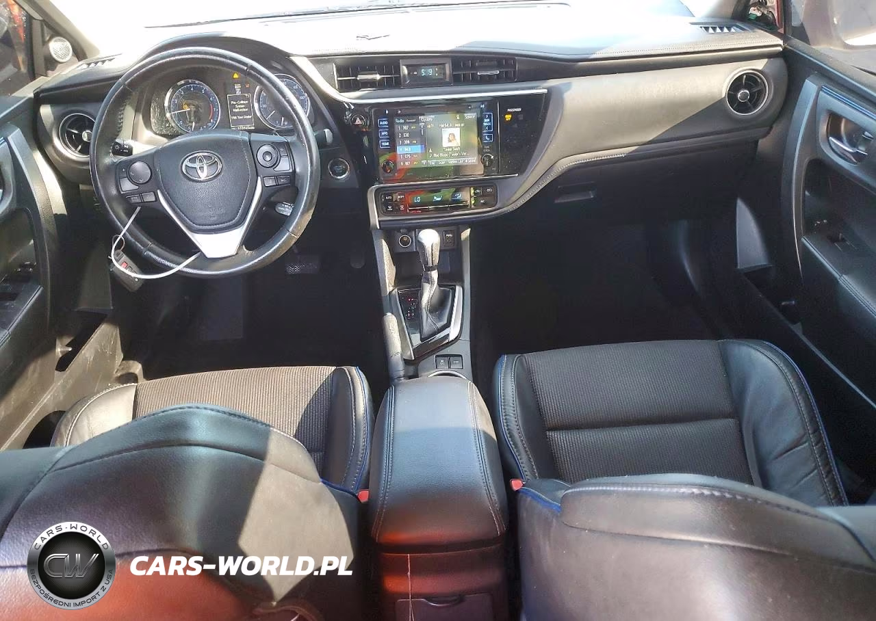 2017 Toyota Corolla Se VIN:5YFBURHE8HP654618 - 8