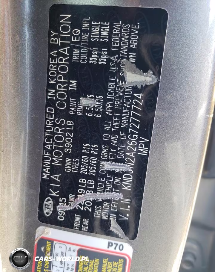 2016 Kia Soul VIN:KNDJN2A26G7277724 - 12