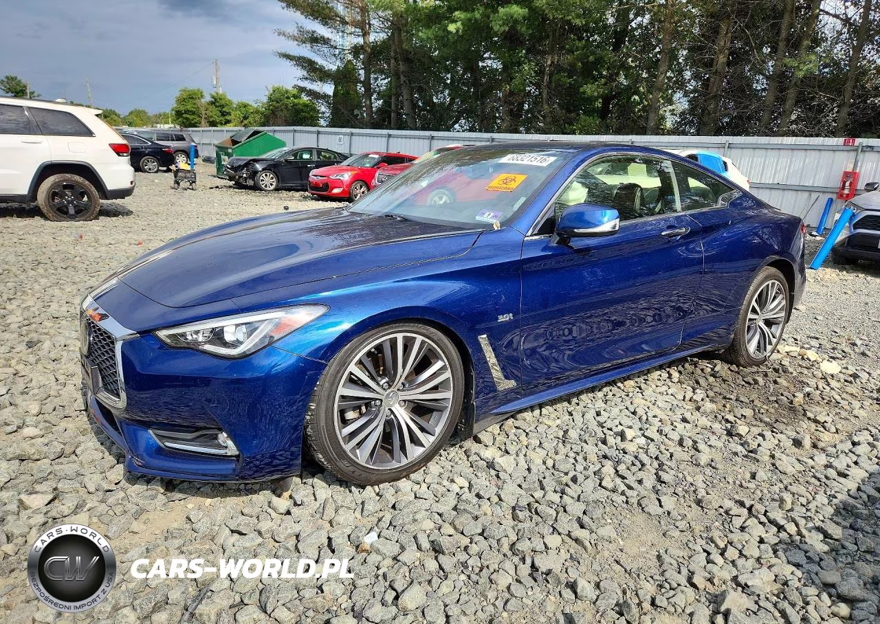 2019 Infiniti Q60 3.0T Luxe VIN:JN1EV7ELXKM291351 - 1