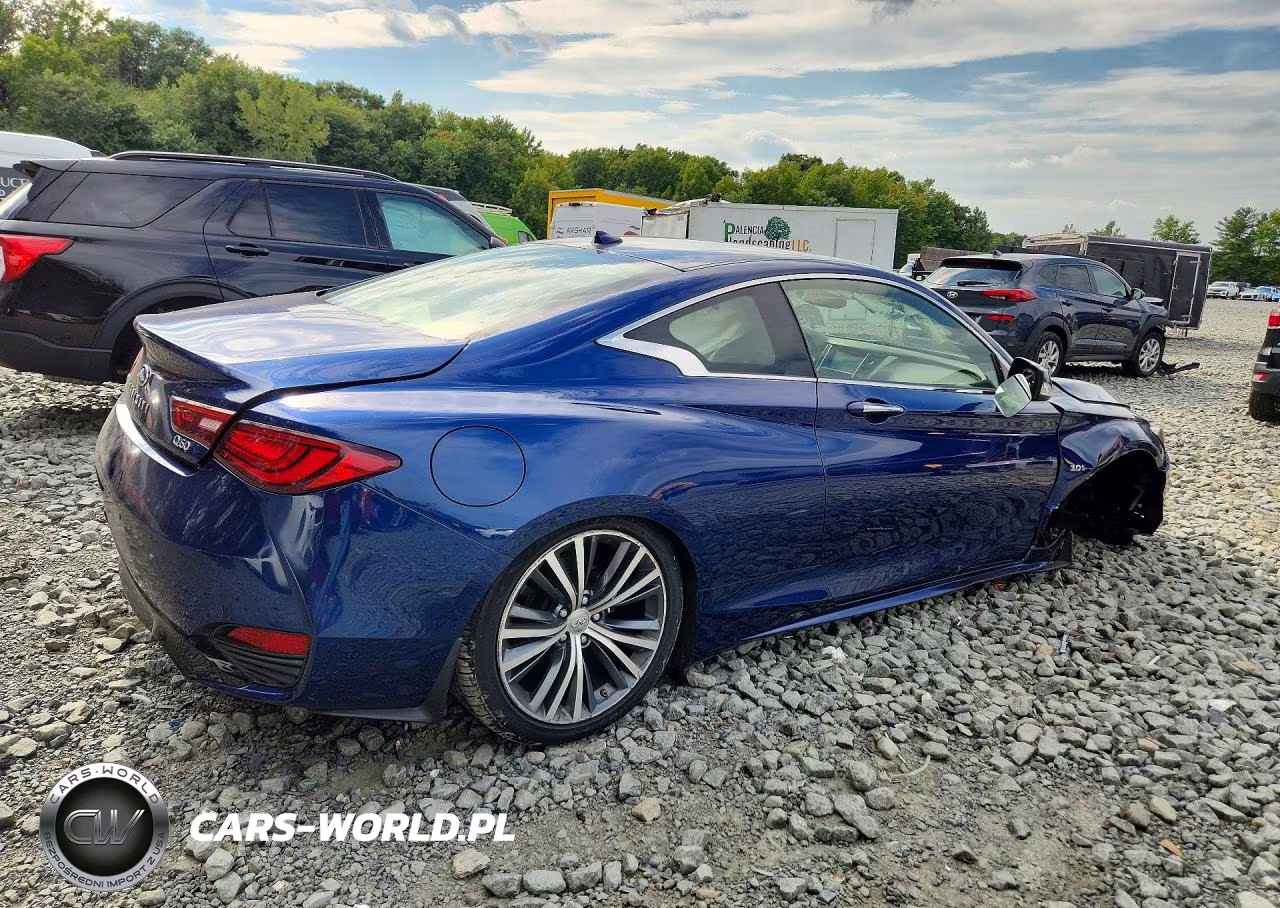 2019 Infiniti Q60 3.0T Luxe VIN:JN1EV7ELXKM291351 - 3
