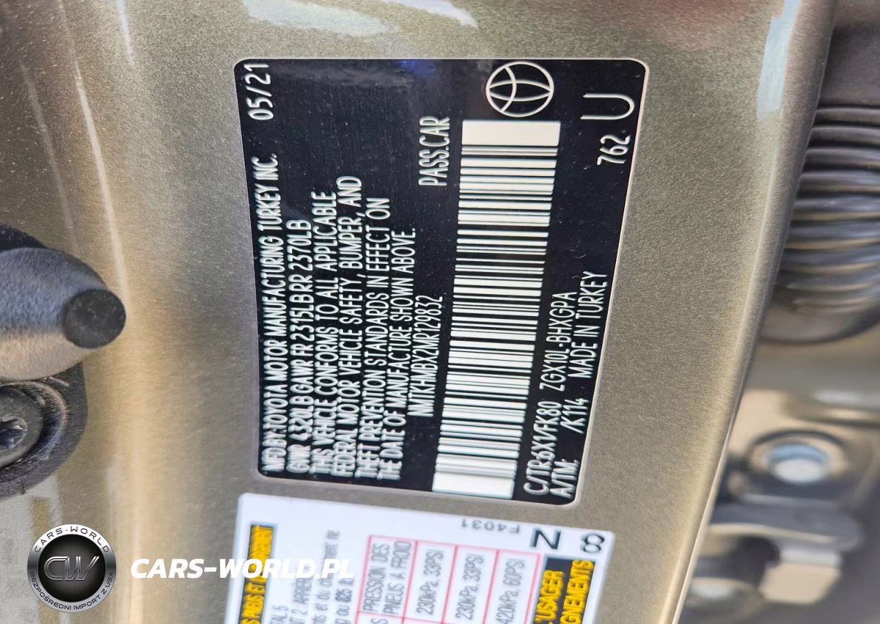 2021 Toyota C-Hr Xle VIN:NMTKHMBX2MR129832 - 13
