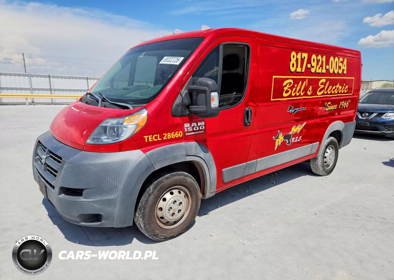 2017 Ram Promaster 1500 1500 Standard VIN:3C6TRVAG6HE506163 - 1