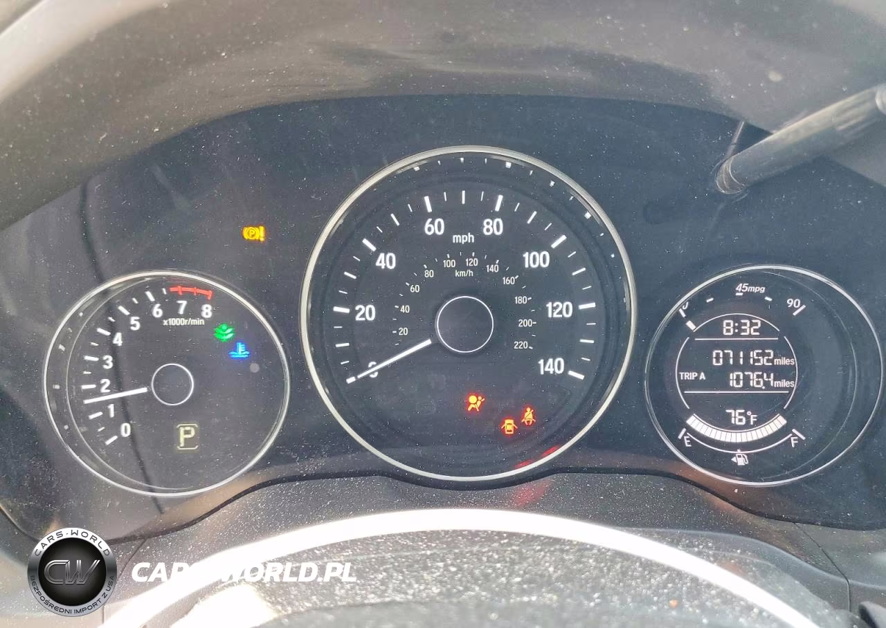 2016 Honda Hr-V Lx VIN:3CZRU5H34GM752096 - 9