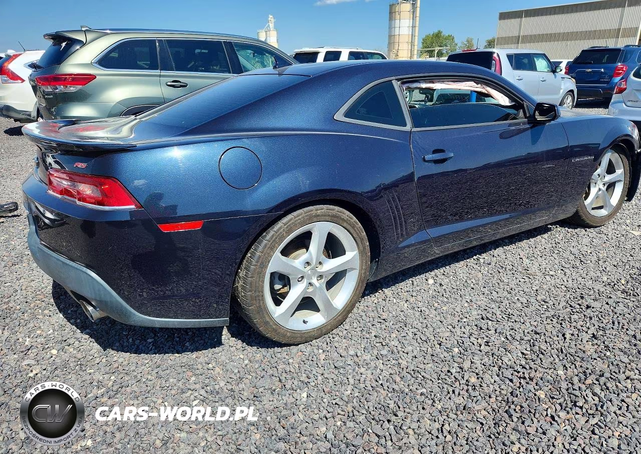 2014 Chevrolet Camaro VIN:2G1FC1E39E9124719 - 3
