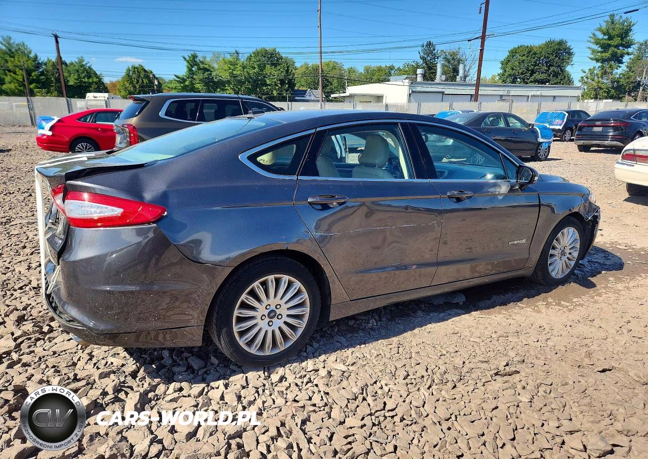 2015 Ford Fusion Se Hybrid VIN:3FA6P0LU0FR171687 - 3