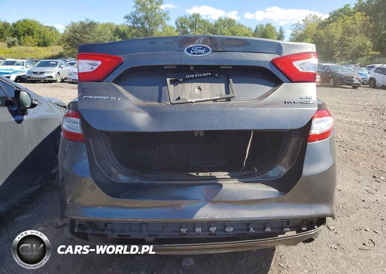 2015 Ford Fusion Se Hybrid VIN:3FA6P0LU0FR171687 - 6