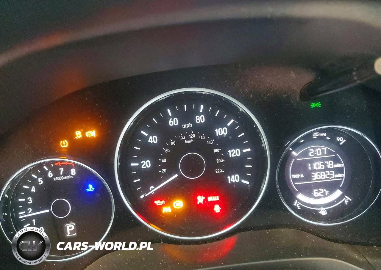 2016 Honda Hr-V Lx VIN:3CZRU6H32GM727879 - 9