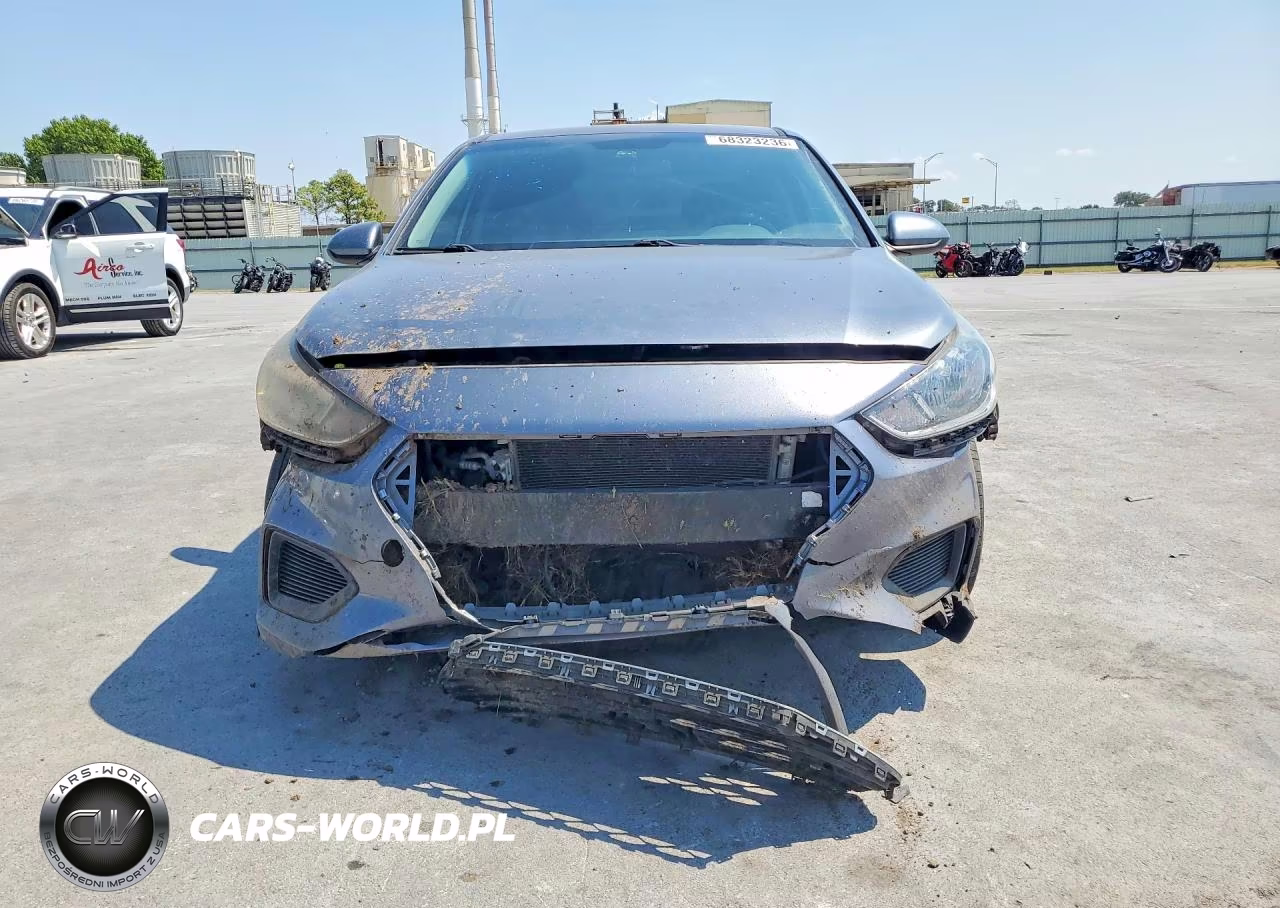 2019 Hyundai Accent Se VIN:3KPC24A3XKE044413 - 5