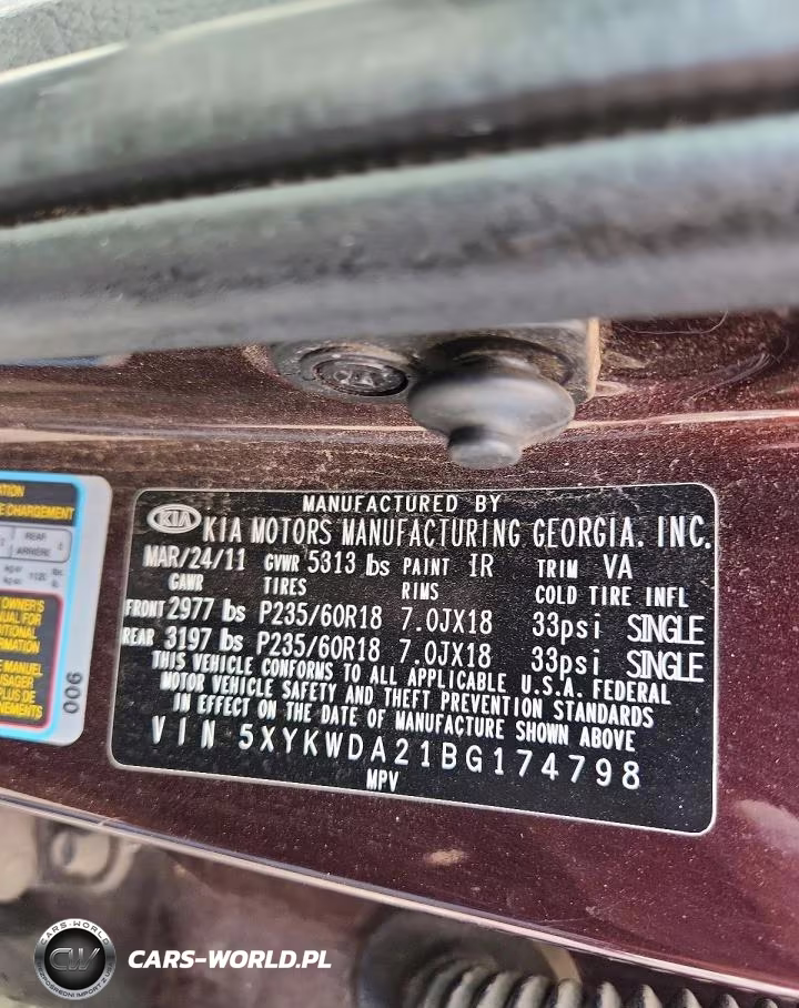 2011 Kia Sorento Sx VIN:5XYKWDA21BG174798 - 13