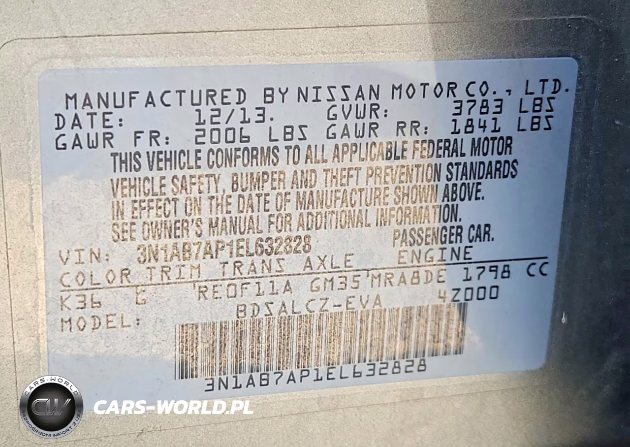 2014 Nissan Sentra S VIN:3N1AB7AP1EL632828 - 12