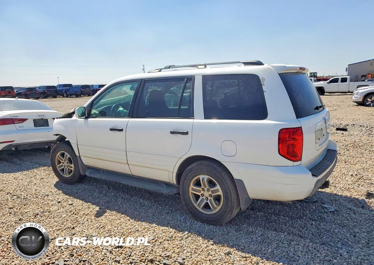 2004 Honda Pilot Exl VIN:2HKYF18504H517041 - 2