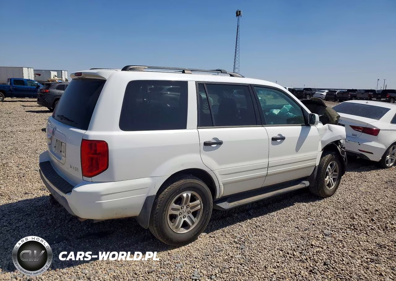 2004 Honda Pilot Exl VIN:2HKYF18504H517041 - 3