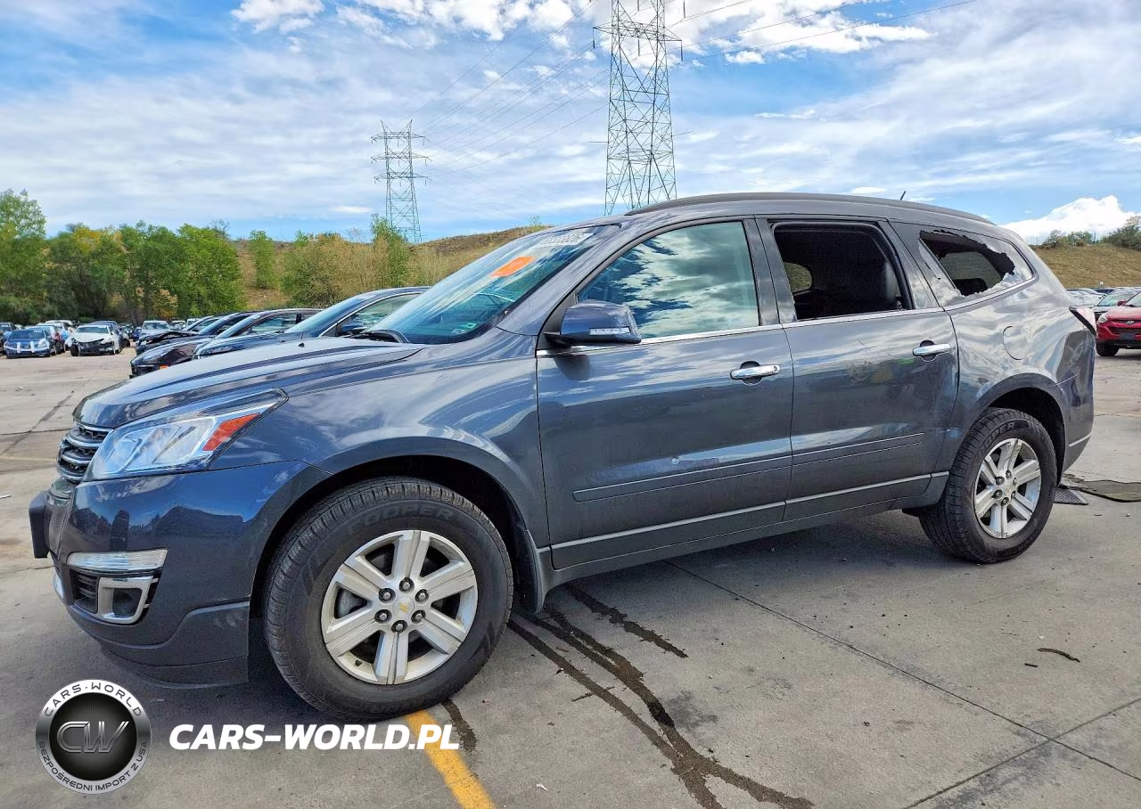 2014 Chevrolet Traverse Lt VIN:1GNKVHKD2EJ267206 - 1