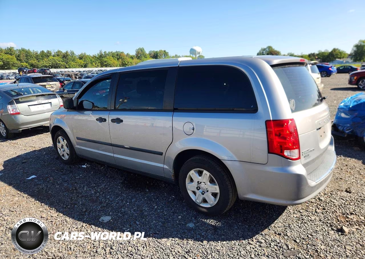 2013 Dodge Grand Caravan Se VIN:2C4RDGBG0DR615237 - 2