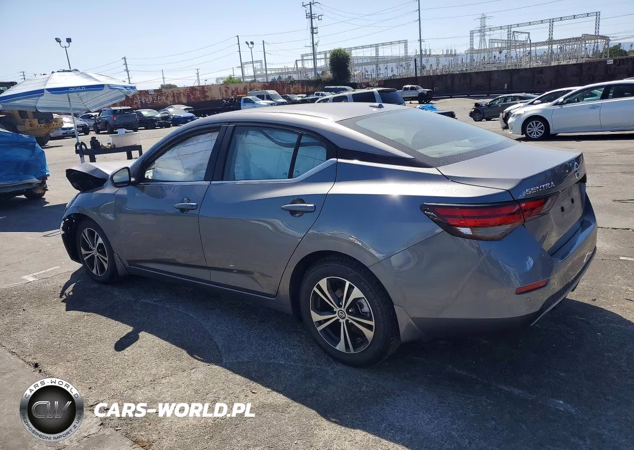 2022 Nissan Sentra Sv VIN:3N1AB8CV5NY302677 - 2