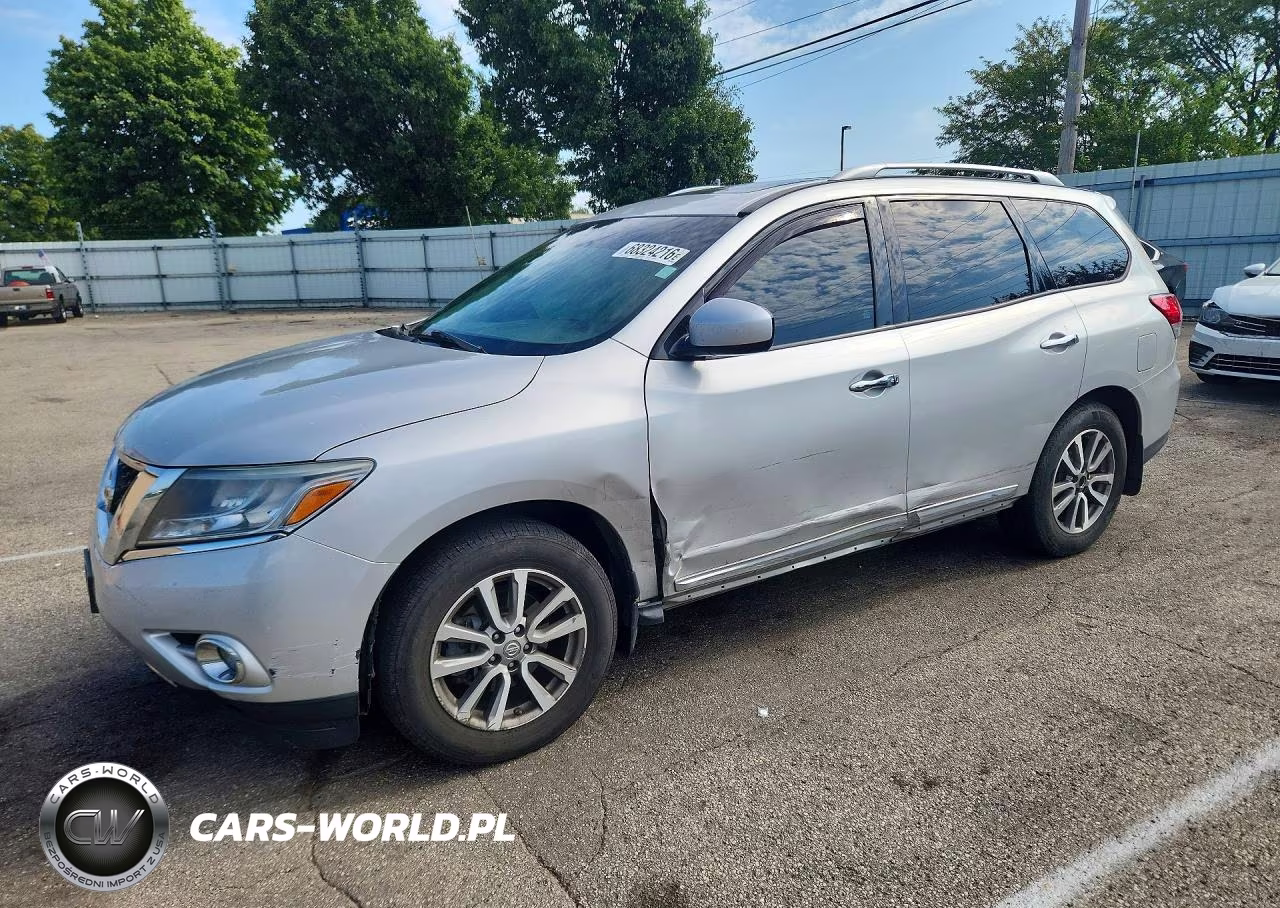 2014 Nissan Pathfinder Sl VIN:5N1AR2MM7EC733652 - 1