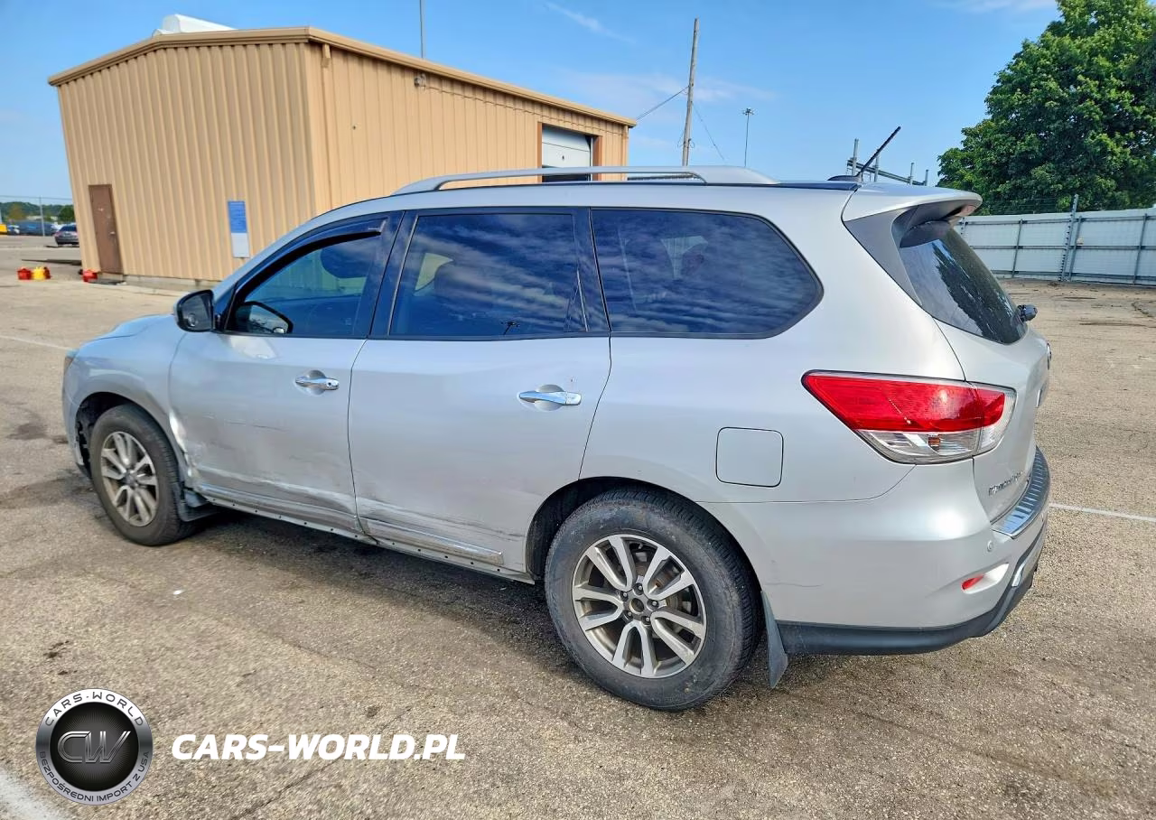 2014 Nissan Pathfinder Sl VIN:5N1AR2MM7EC733652 - 2