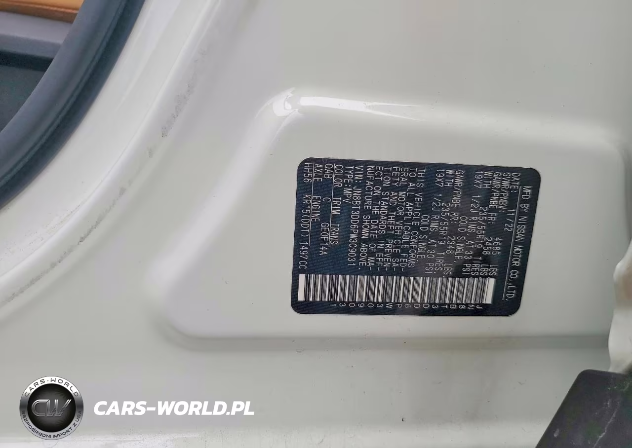 2023 Nissan Rogue Platinum VIN:JN8BT3DD6PW309031 - 13