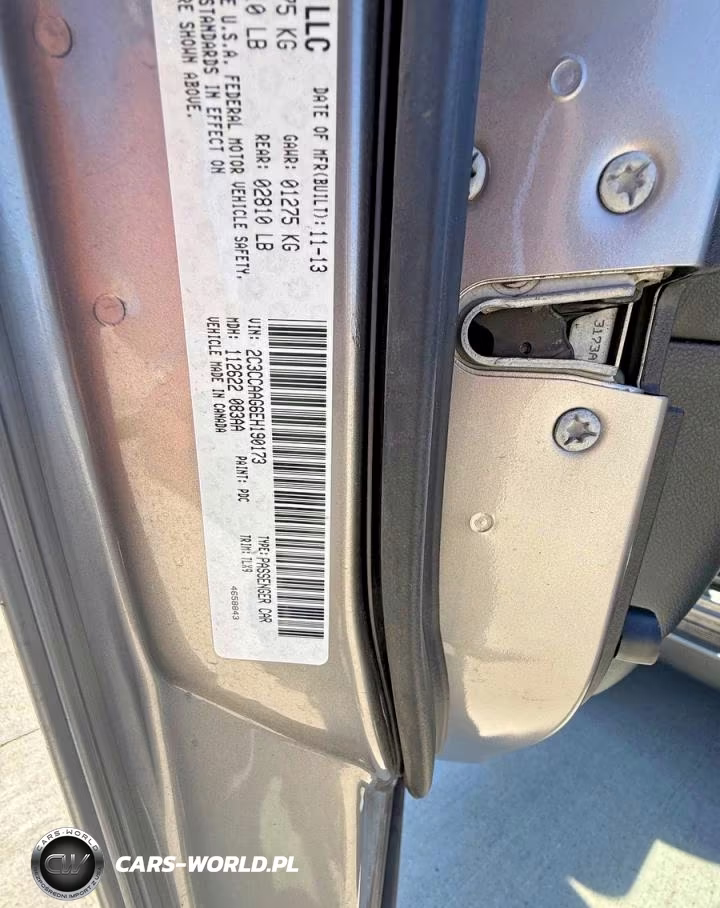 2014 Chrysler 300 VIN:2C3CCAAG6EH190173 - 10