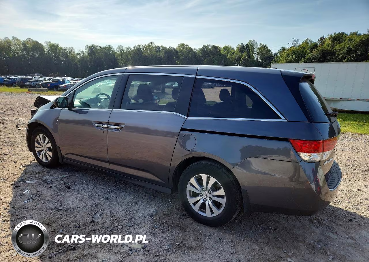 2017 Honda Odyssey Exl VIN:5FNRL5H65HB023758 - 2