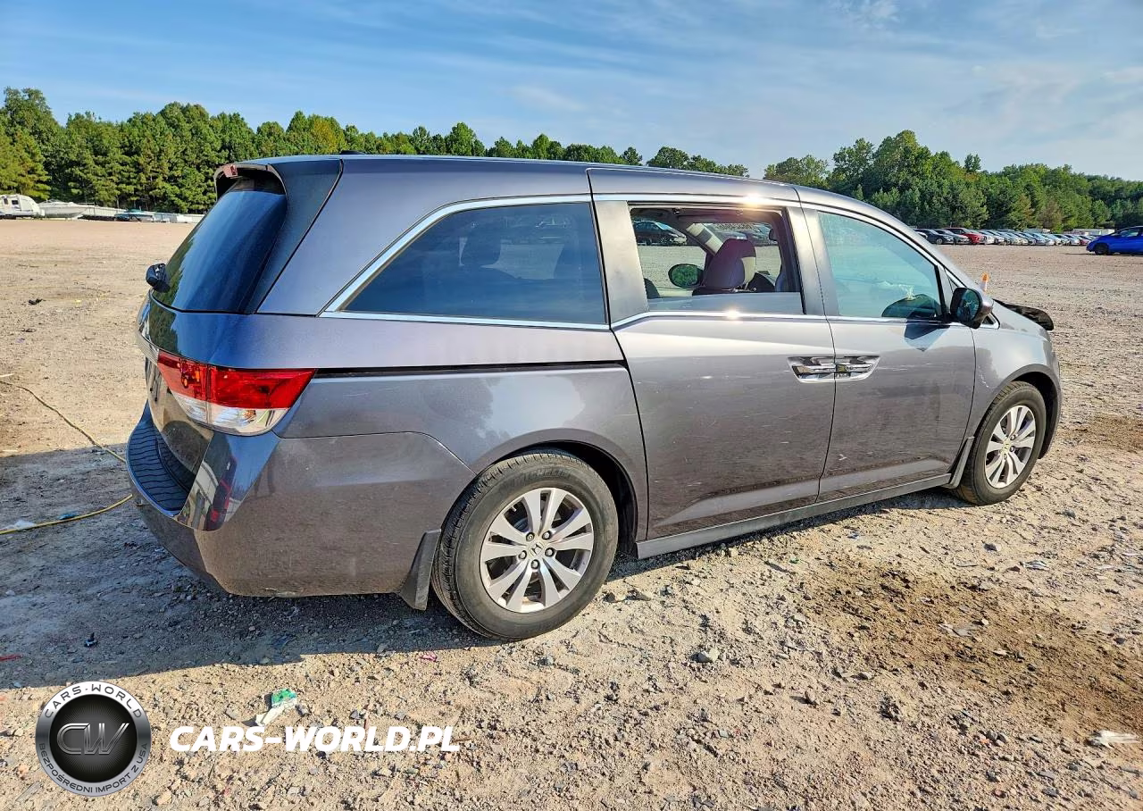 2017 Honda Odyssey Exl VIN:5FNRL5H65HB023758 - 3