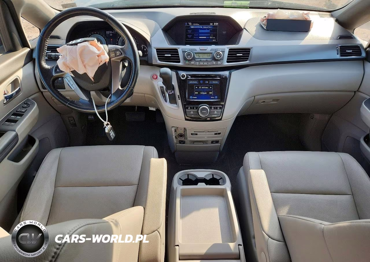 2017 Honda Odyssey Exl VIN:5FNRL5H65HB023758 - 8