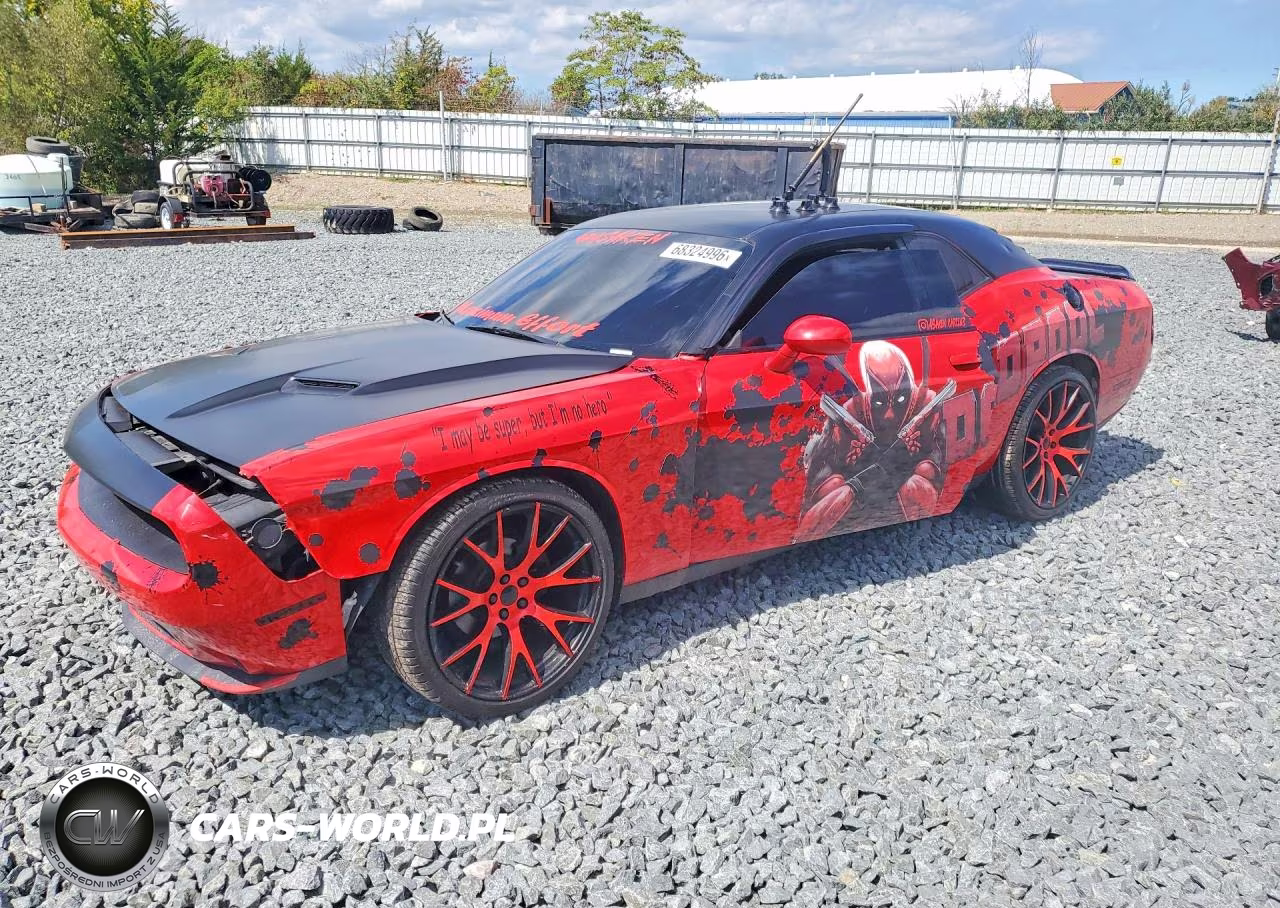 2016 Dodge Challenger Sxt VIN:2C3CDZAG1GH184053 - 1
