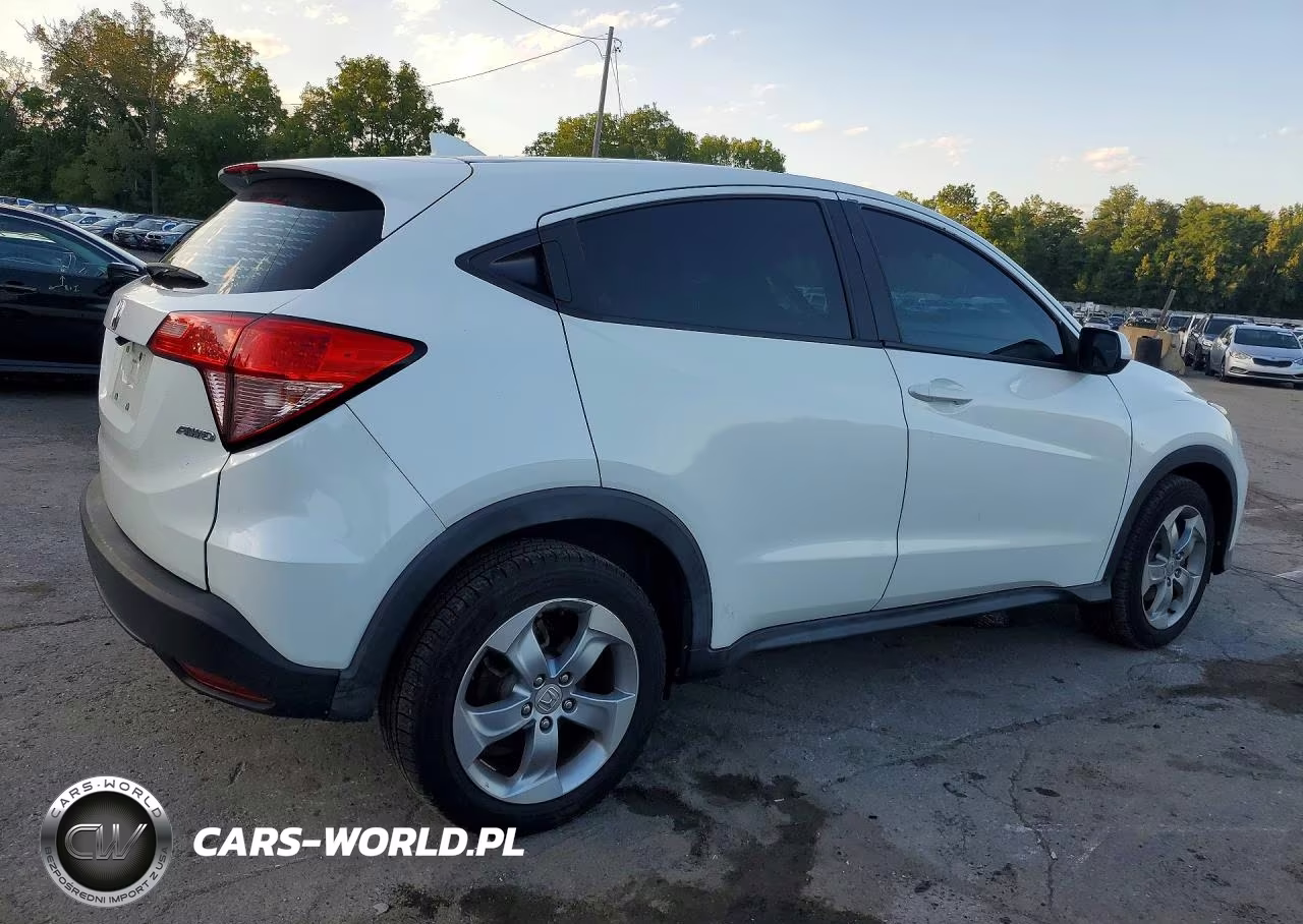 2017 Honda Hr-V Lx VIN:3CZRU6H34HM707344 - 3