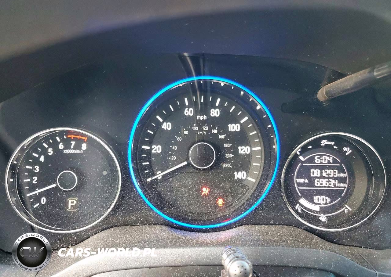 2017 Honda Hr-V Lx VIN:3CZRU6H34HM707344 - 9