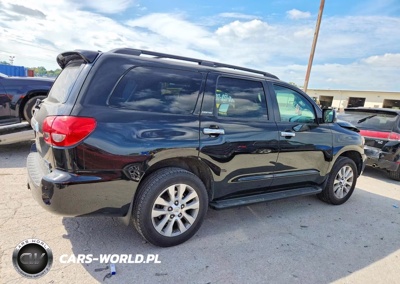 2013 Toyota Sequoia Limited VIN:5TDJW5G16DS090501 - 3