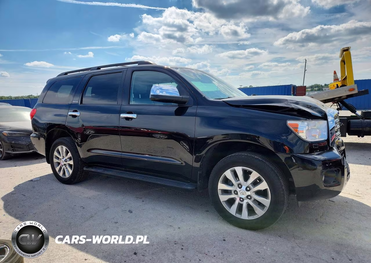 2013 Toyota Sequoia Limited VIN:5TDJW5G16DS090501 - 4