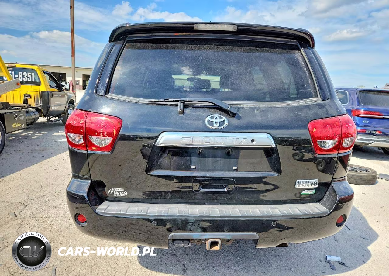 2013 Toyota Sequoia Limited VIN:5TDJW5G16DS090501 - 6
