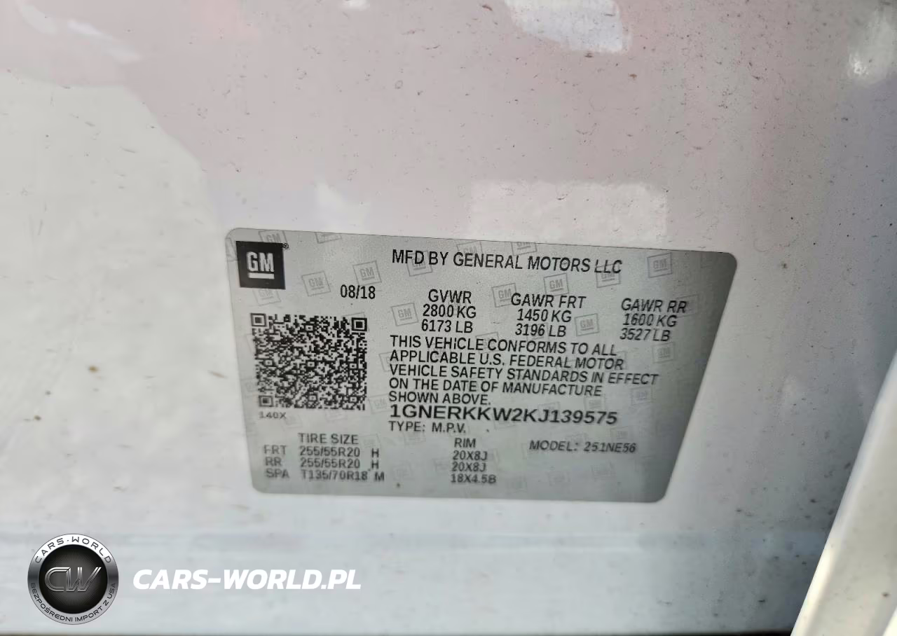 2019 Chevrolet Traverse Premier VIN:1GNERKKW2KJ139575 - 12