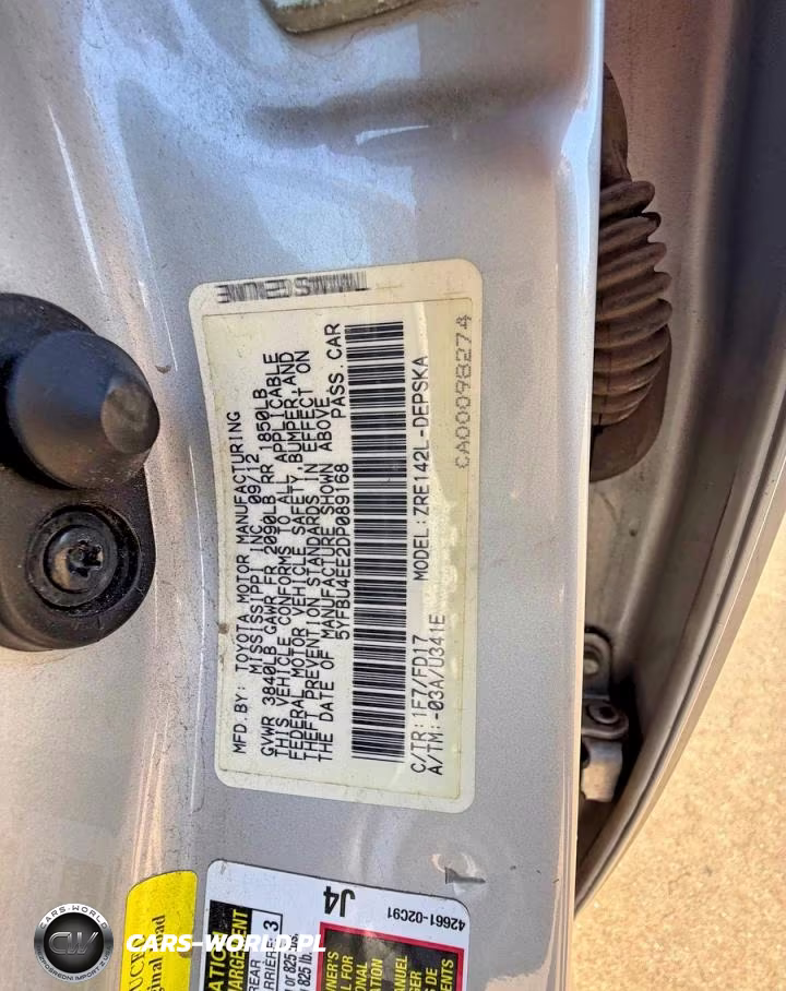 2013 Toyota Corolla S VIN:5YFBU4EE2DP089168 - 10