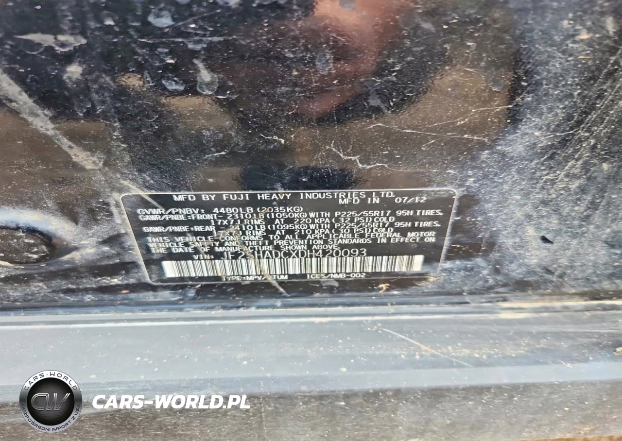 2013 Subaru Forester 2.5X Premium VIN:JF2SHADCXDH420093 - 13